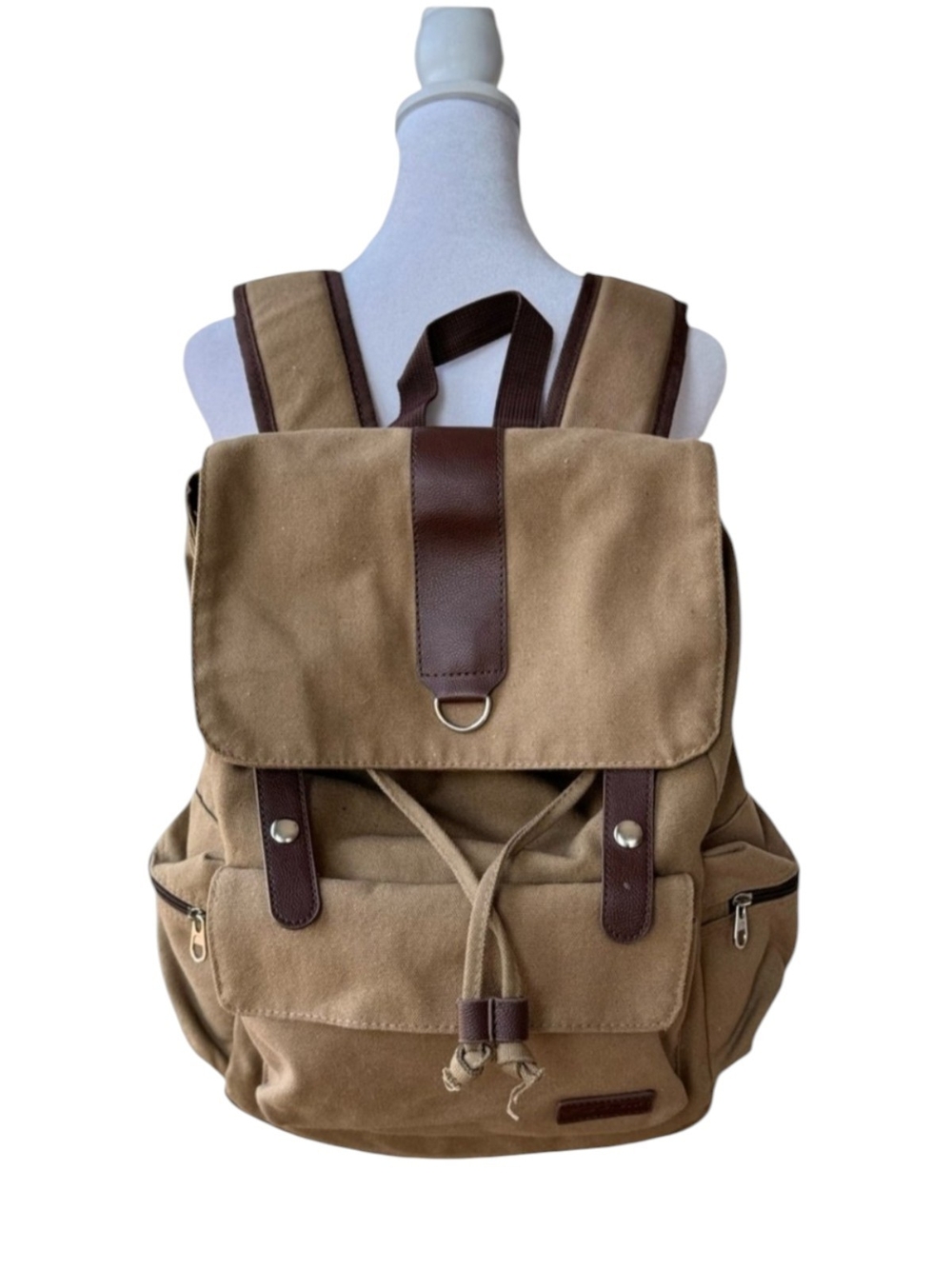 Bella Russo Canvas Backpack
